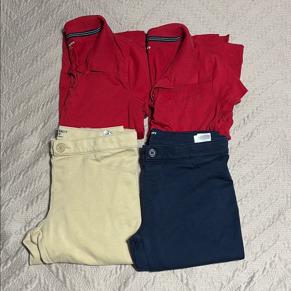 Old Navy Girls Uniform Bundle